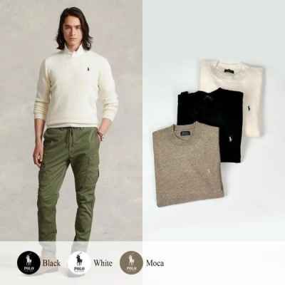 폴* 크루넥 울 스웨터