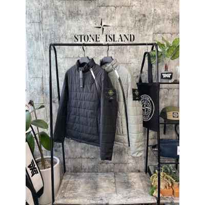 스* 사이드라인 지퍼 패딩맨투맨