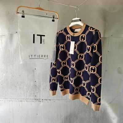 [특가] 구* GG로고 패턴 니트