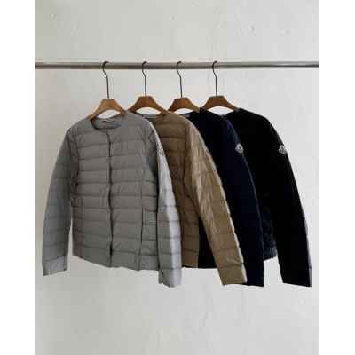 여성 하프 덕다운 경량 패딩