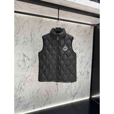 루* 7303 다이아몬드 립스탑 퍼퍼 질레 베스트 구스다운 패딩조끼