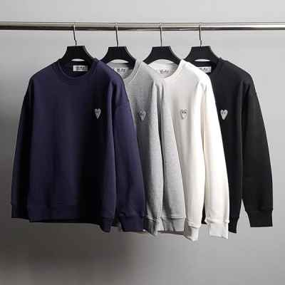 꼼* 화이트와펜 코튼 맨투맨