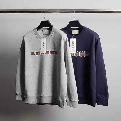 구* 믹스 띠로고 코튼 맨투맨