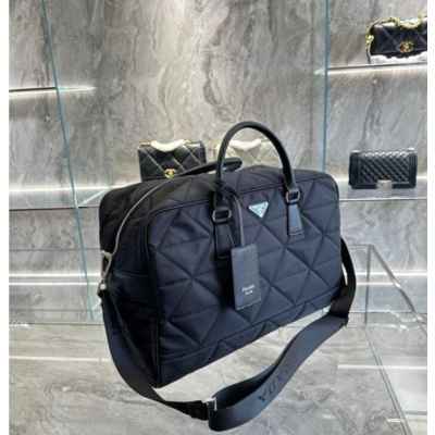 프** NEW 리나일론 퀄팅 다운 트래블 백