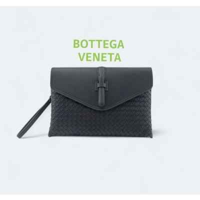 보** new 인트레치아토 리플립 클러치 CLASP 79043BCPPO1229 (블랙)