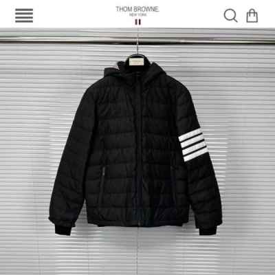 톰* 수입 고급 사선완장 다운 패딩 신상 블랙