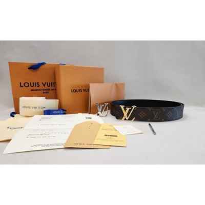 루* LV 이니셜 40MM 리버서블 양면벨트