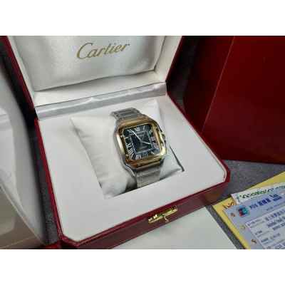 까*** 산토스 블랙다이얼 콤비 398mm