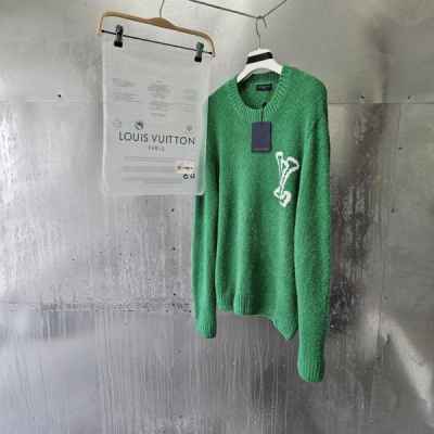 루* 인타르시아 크루넥 니트