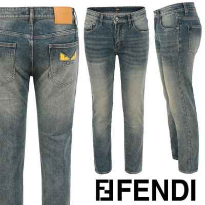 펜* 몬스터 로고 중청 슬림 일자진