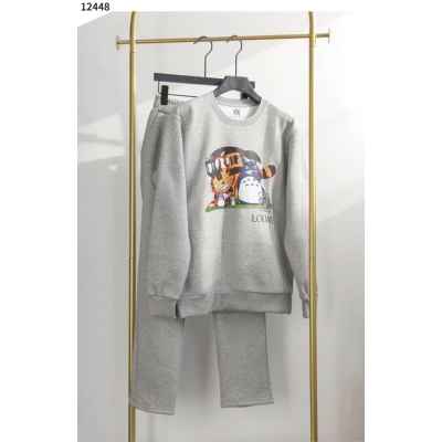 로** 토토로 고양이버스 모티브 맨투맨 기모 트레이닝 세트