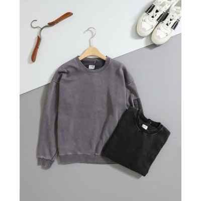 C* 컴퍼니 가먼트다잉 립드커프 맨투맨