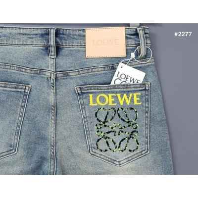 로** 아나그램 백포켓 원싱 데님 청바지