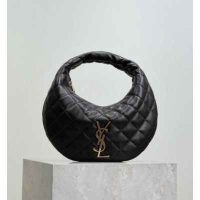 보** 퀼팅 나파 소재 ICARINO 미니백 BLACK 풀박스