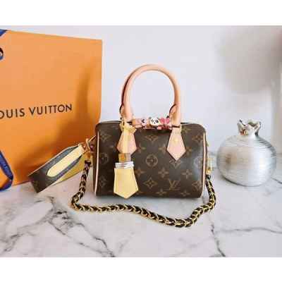 루* 고급 스피디 18 반둘리에 모노그램