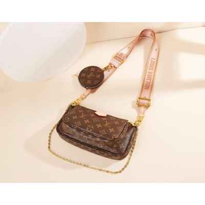 루* 고급 멀티포쉐트 악세수아 핑크