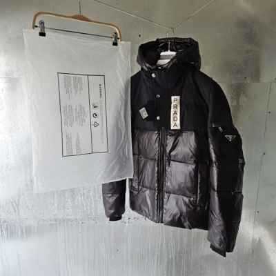 프** 로고 패딩 자켓