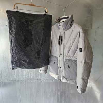 알** 패치 패딩 자켓