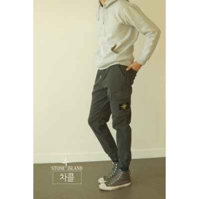 스* 기모슬랍 카고팬츠