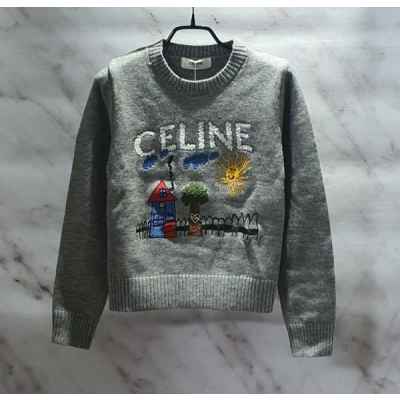 셀** 하우스자수 니트