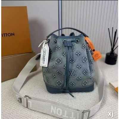 루* 데님 복조리백