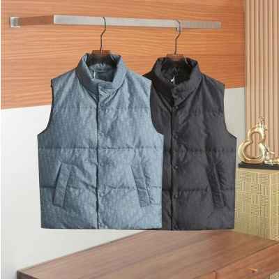 디* W2510 오블리크 테크니컬 다운 베스트