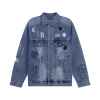 크* M1192 시그니처 데님 자켓