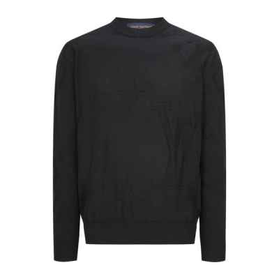 루* M1108 모노그램 코튼 니트