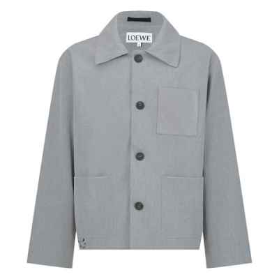 로** M1129 아나그램 울 캐시미어 워크웨어 자켓