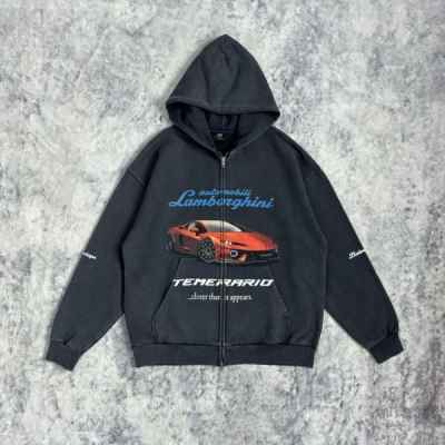 발**** x 람보르기니 25 오토모빌리 후드집업  수입 프리미엄