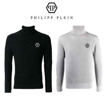 필* 플레이트 골지 터틀넥