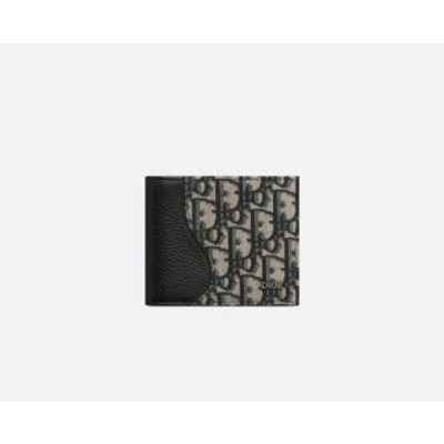 디* 오블리크 새들 남성 반지갑