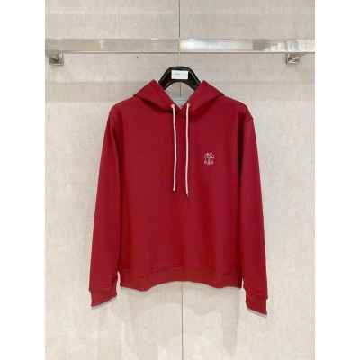 브*** 쿠치넬리 톤배색 후드(기모)