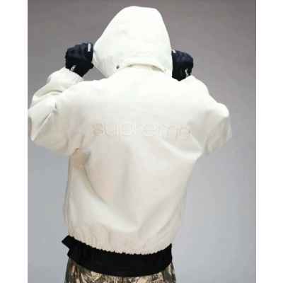 슈** 시어링 봄버 데님 자켓