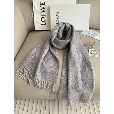 로** 밀크티 색상 체스보드 스카프