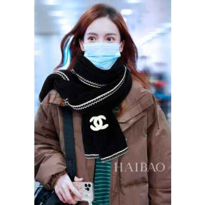 샤* CC로고 캐시미어 머플러