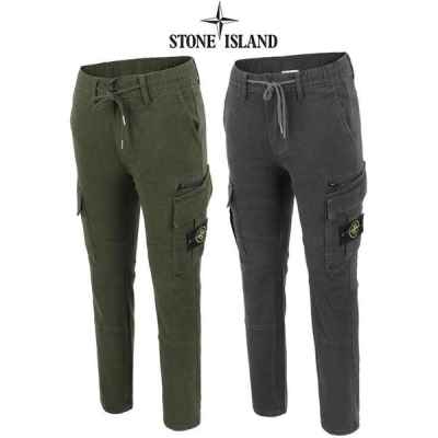 스* 슬림 밴드오비 지퍼포켓 카고 팬츠