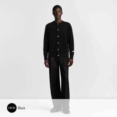 디* 파리 라벨 가디건