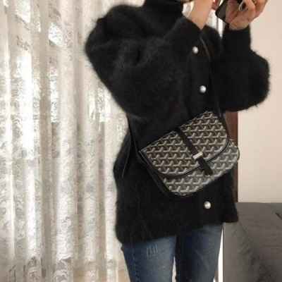 고** 고급 벨베데르백 PM 블랙