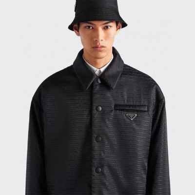 프** 리나일론 플레이트 패딩 셔츠 자켓  수입