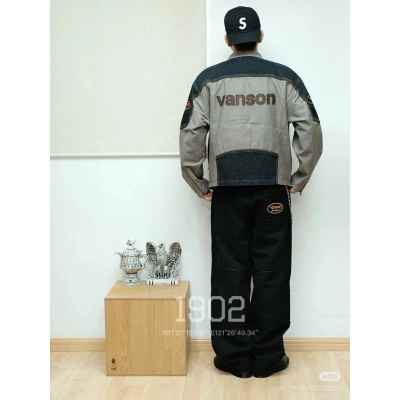 슈** 밴슨 콜라보 라이더 자켓