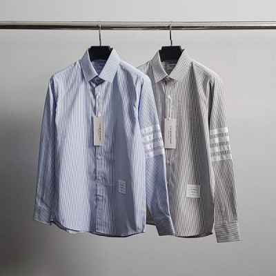 톰* 화이트완장 스트라이프 셔츠