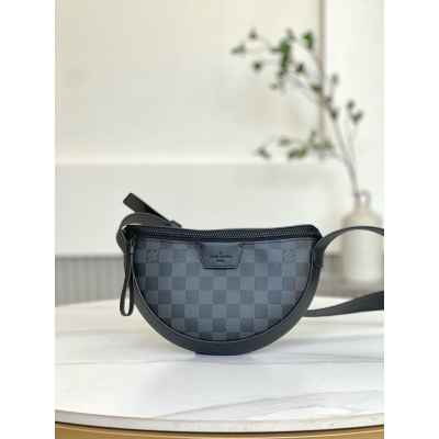 루* 에비뉴 슬링백 다미에 그라파이트