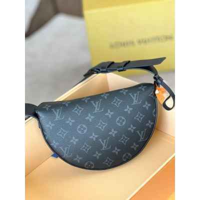 루* 에비뉴 슬링백 다미에 그라파이트