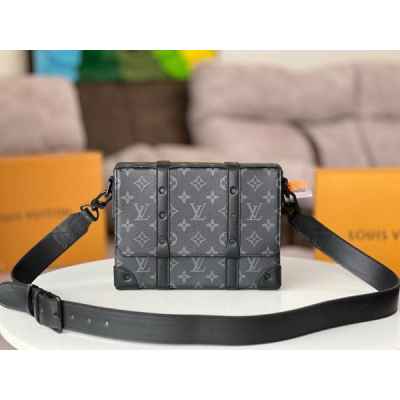 루* 트렁크 메신저백 모노그램 이클립스