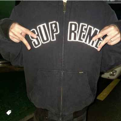 슈** 리플렉티브 아크 후드 워크 자켓