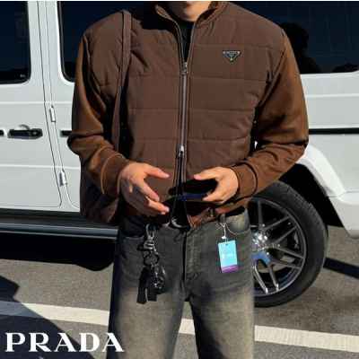 프** 스웨이드 패딩자켓