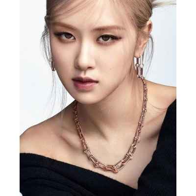 티** 하드웨어 그레듀에이트 링크 네크리스 목걸이수입