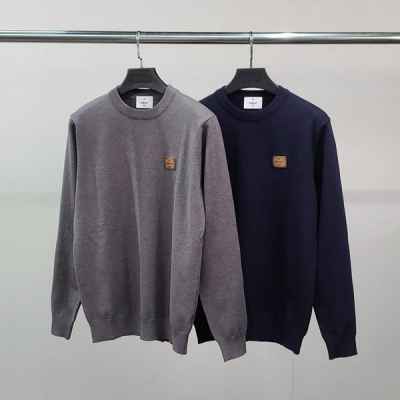 벨** 로고와펜 캐시미어 니트