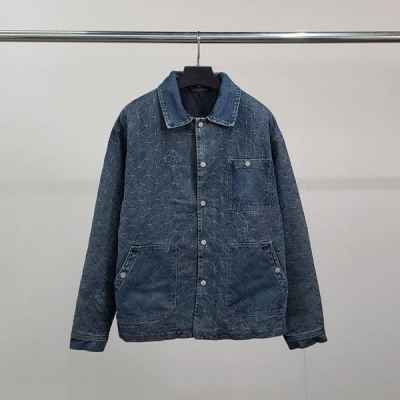 루* 퀄팅 데님 누빔 자켓